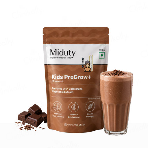 Miduty Kids Progrow+ Protein Powder - Chocolate Flavour